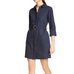 NWT $259 Ted Baker London Salat Denim Shirtdress in size Ted Baker 2 / US 6 !